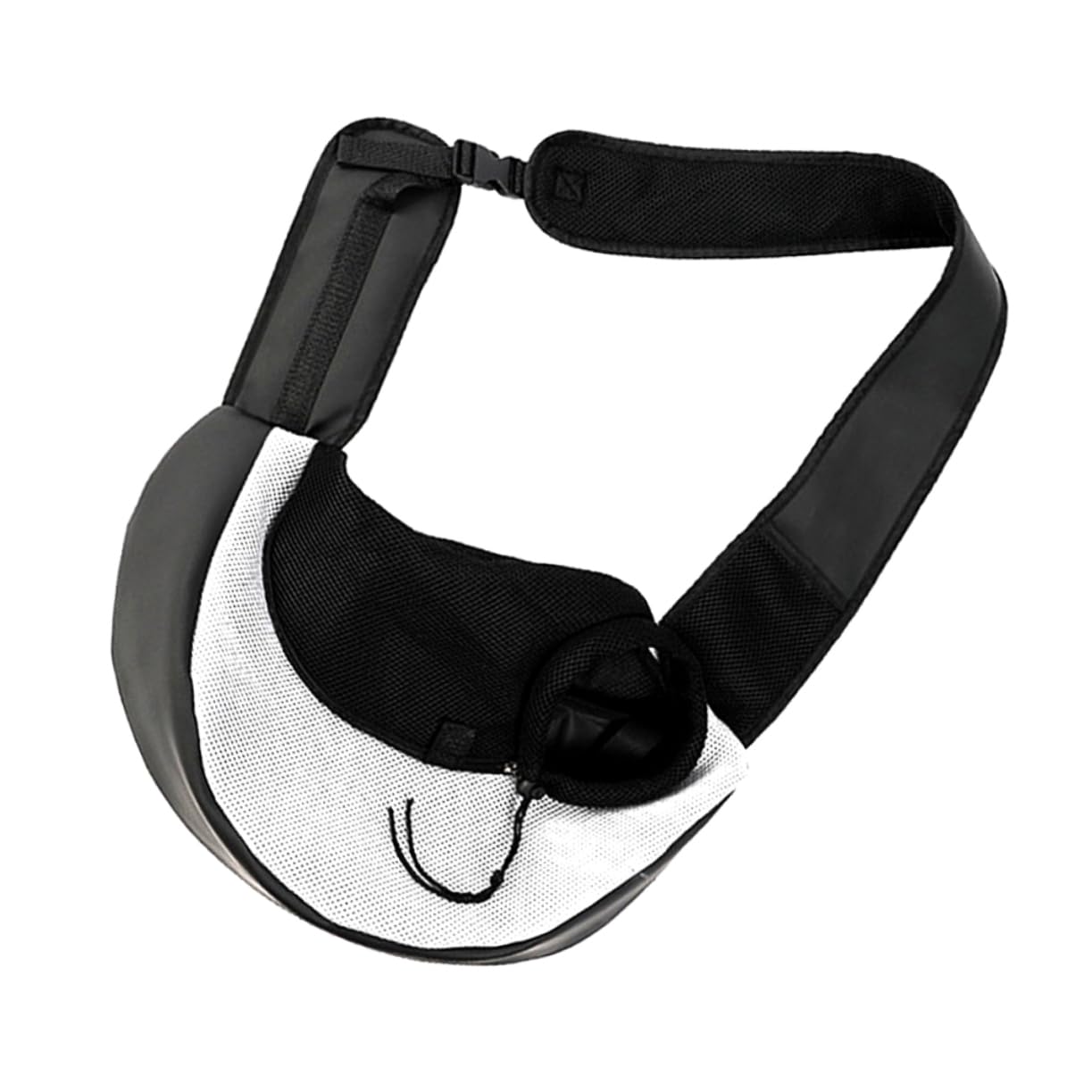 BESPORTBLE Pet Outing Crossbody Bag 70% Polyester 30% PVC Large Capacity Strong Bearing Easy to Clean Pet Travel Bag for Dogs Cats and Small Pets