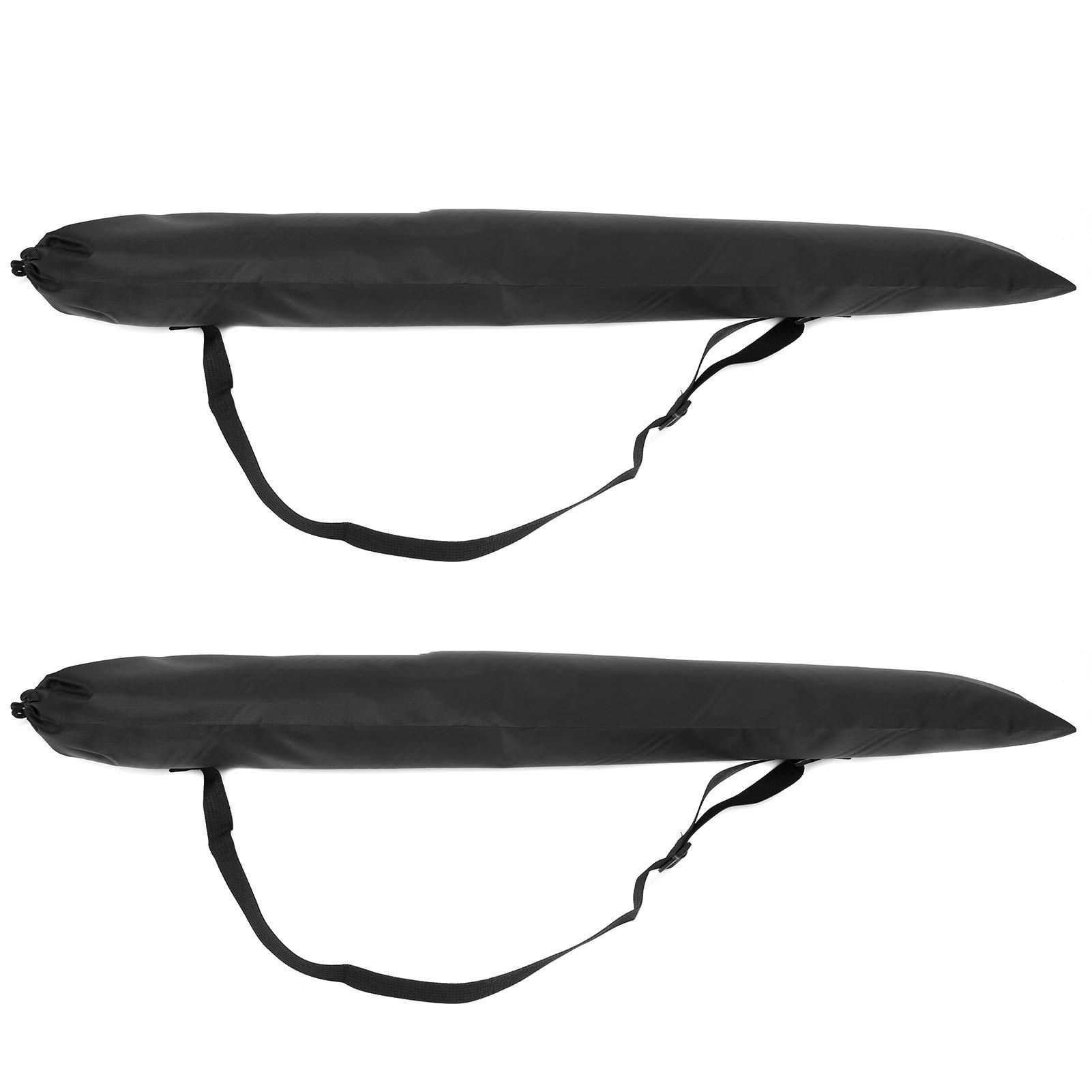 Tent Pole Bag, Trekking Poles Carrying Bags Portable Walking Stick Storage Pouch Outdoor Canopy Pole Organizer Foldable Climbing Sticks Rods Case Container for Camping Hiking Travel Fishing 2PCS