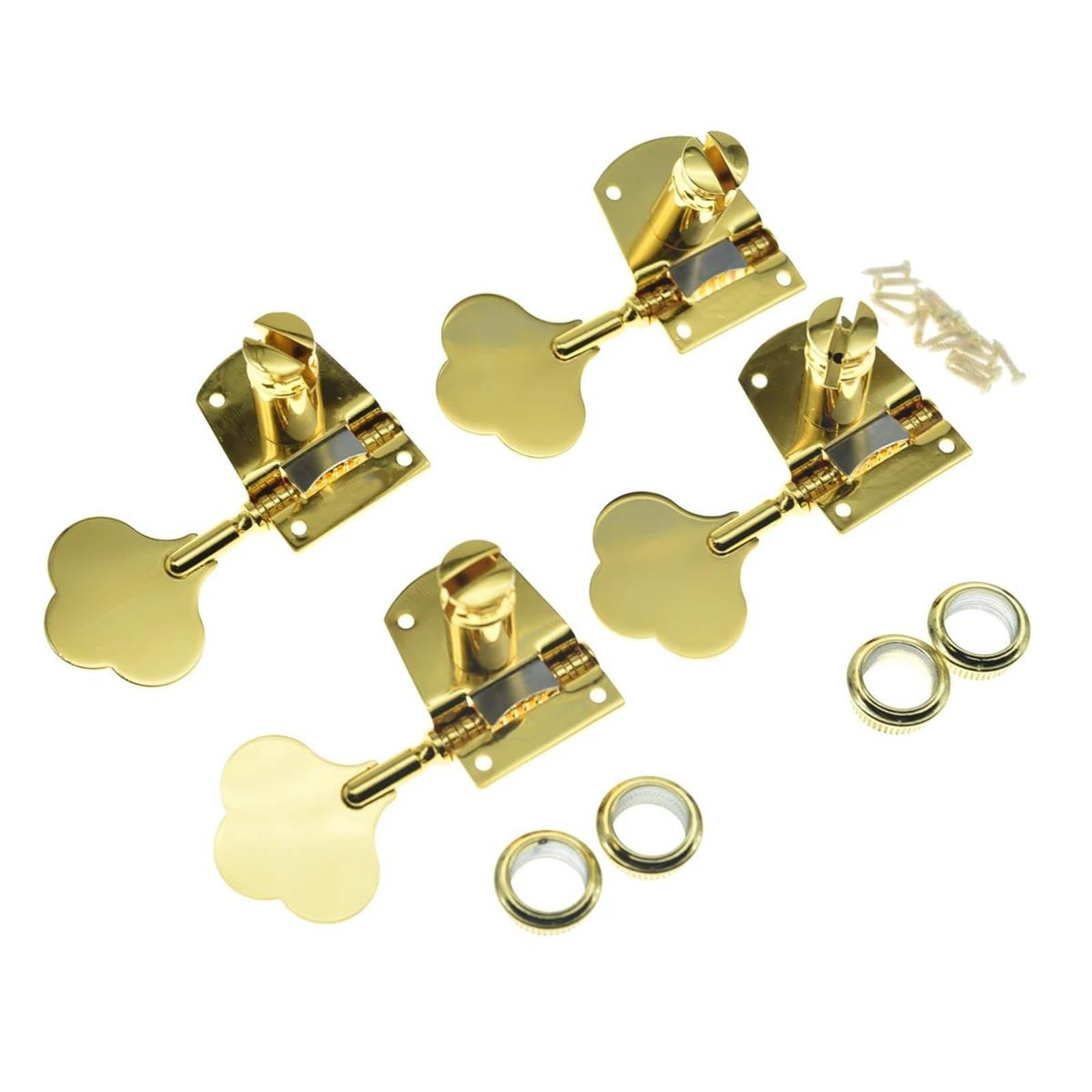 Clavijas De Afinación De Guitarra Clavijeros De Bajo Clavijeros De Guitarra Perillas(Gold 1,4L)