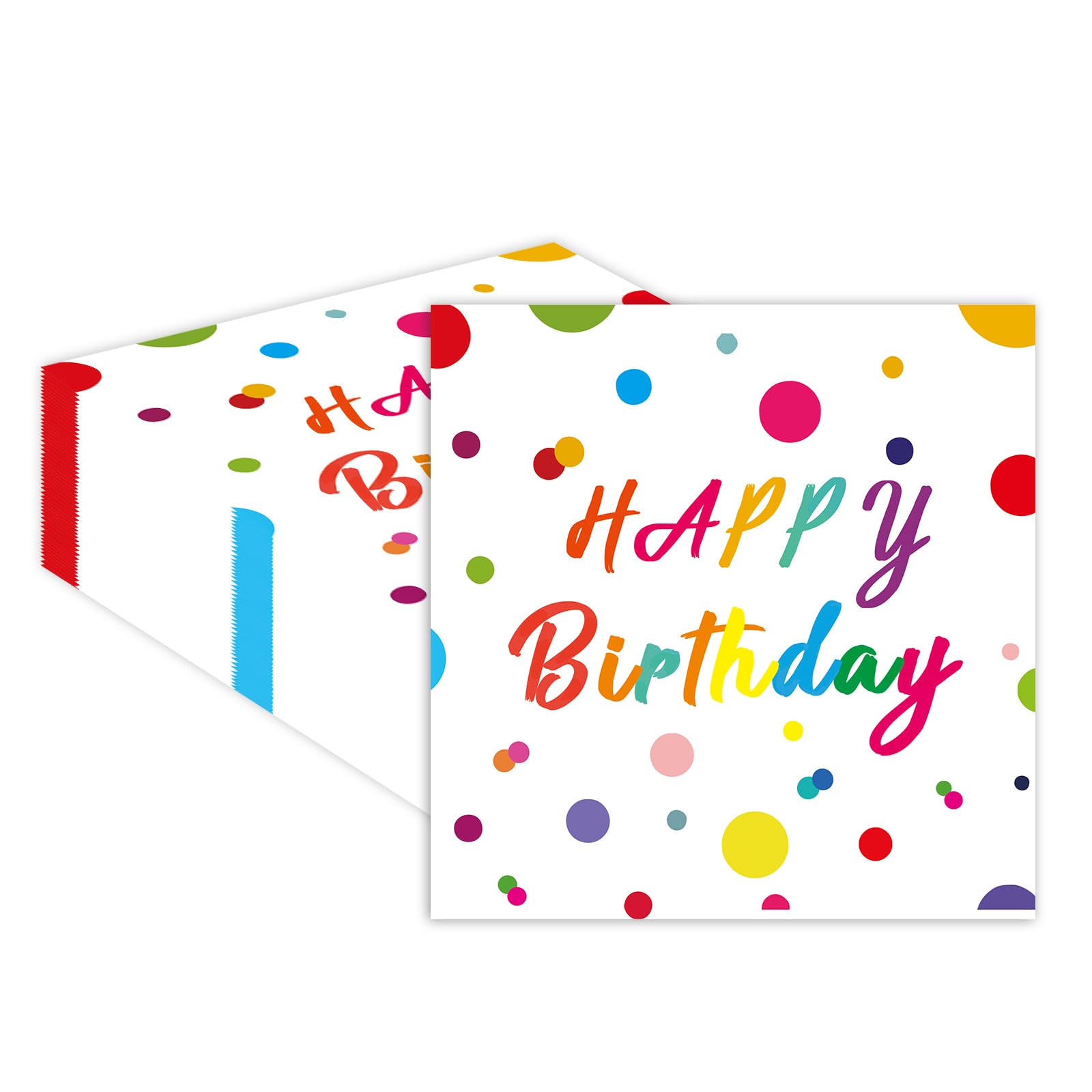 Serviettes Papier PARTY GO Dinosaure - 40 Pièces 33x33 Cm, Pour Anniversaire Enfant