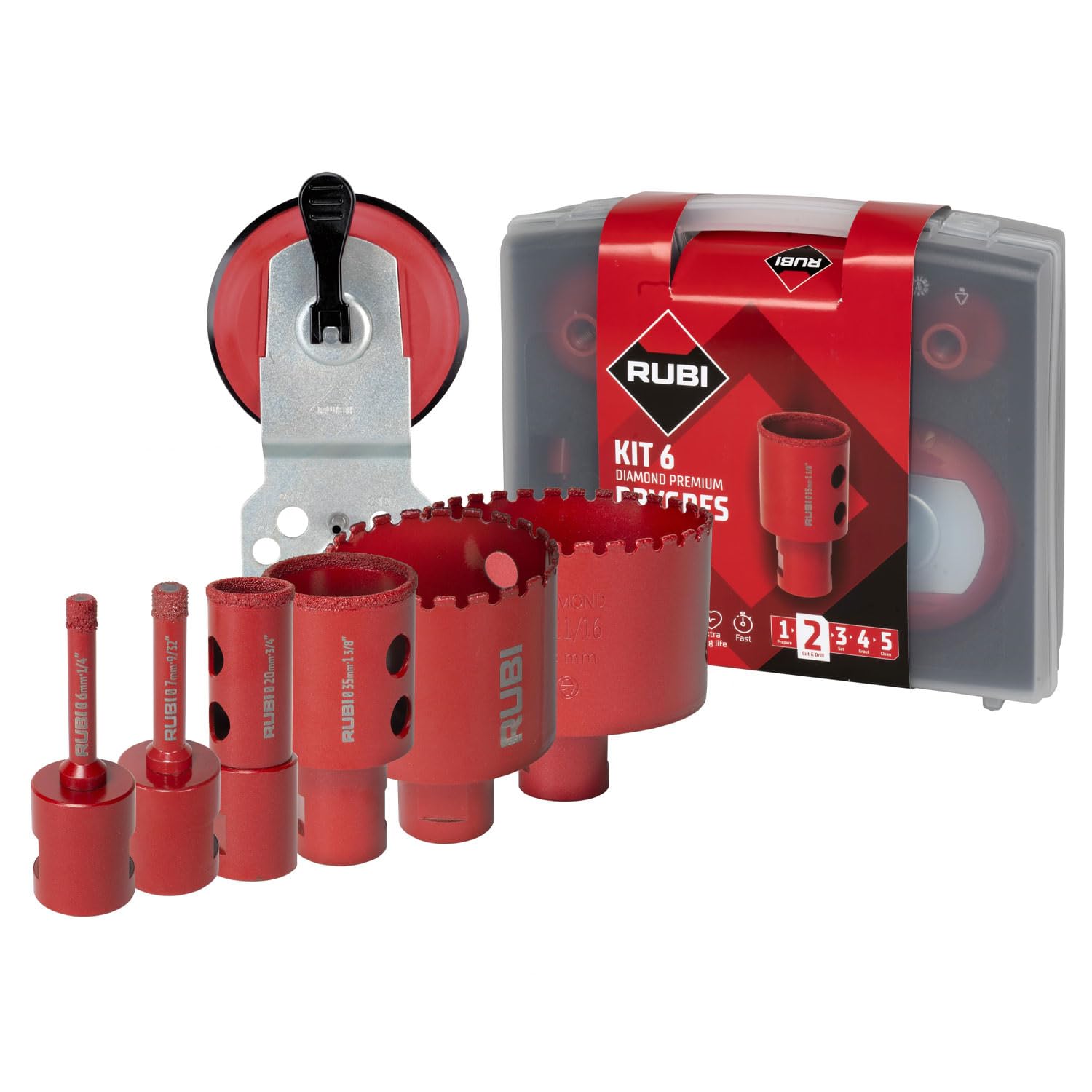 KIT 6 BROCAS DRYGRES PREMIUM