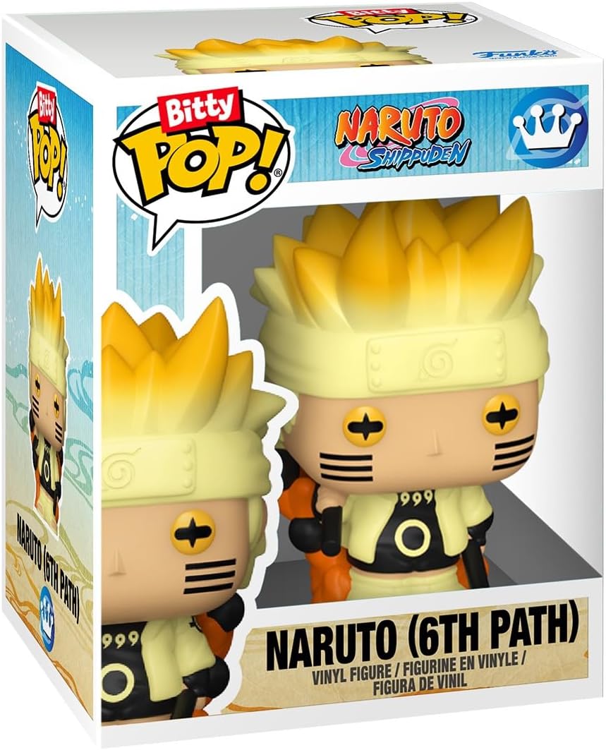 Funko Pop! Bitty: Naruto Shippuden - Kakashi, Sakura, Sasuke, and Chase Mini Figure - 0.9 Inch (2.2 Cm) - Anime Collectable - Gift Idea - Stackable Display Shelf Included - Image 8