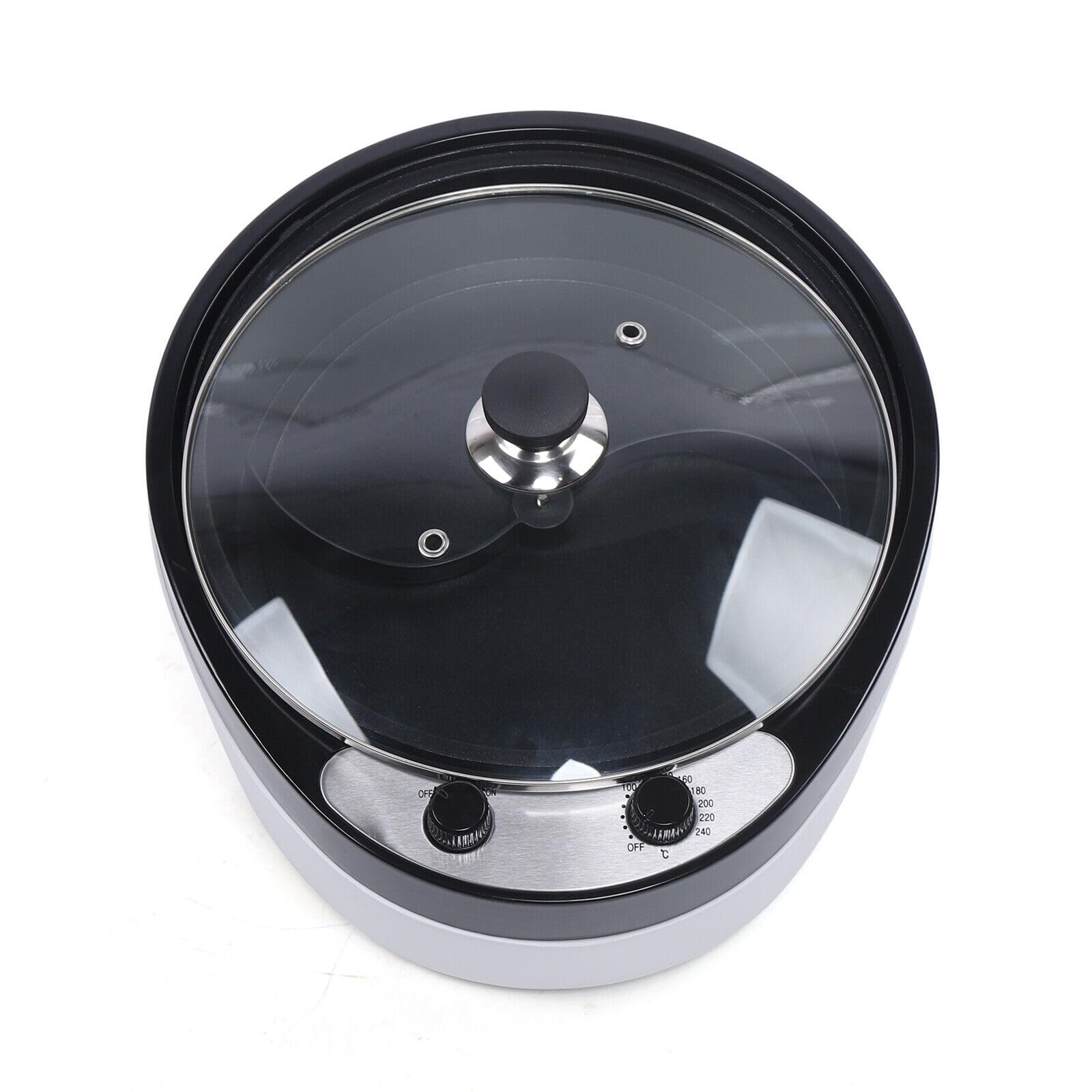 Baker Torréfacteur à café électrique 800 g 0-240 °C avec revêtement anti-adhésif 1200 W