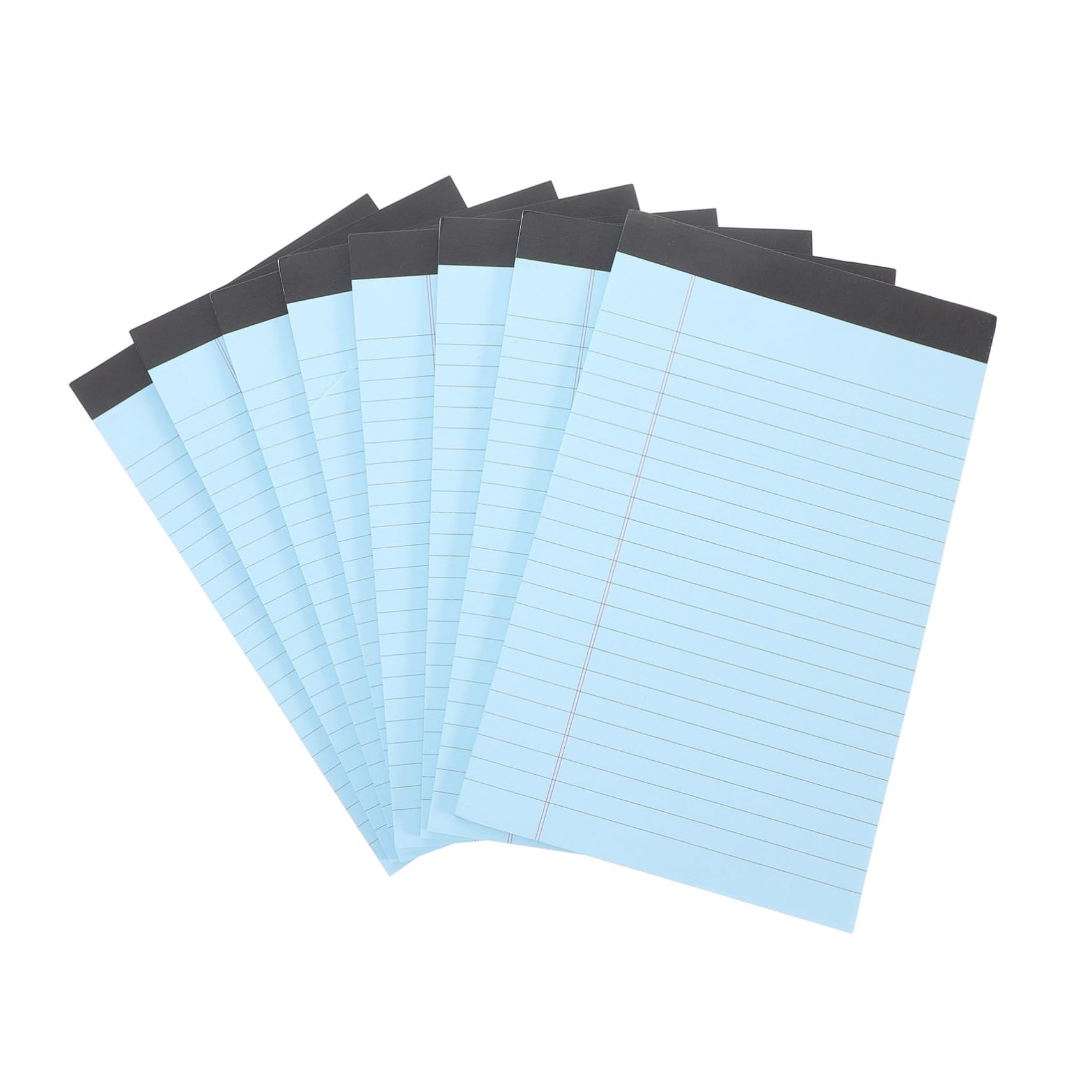 KOMBIUDA 8pezzi Blocco Note Righe Blocco Note Legale Strappabile Piccolo Carta Spessa Facile da Scrivere Adatto per Piani di Lavoro e Appunti