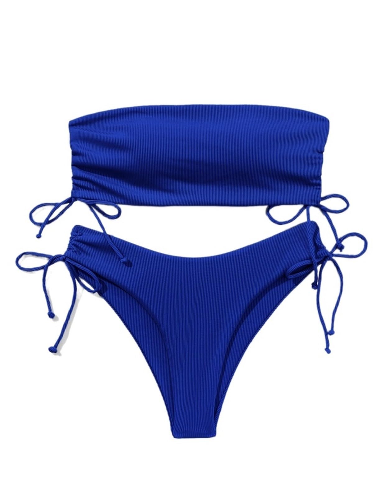 Bikini Sexy da Donna Costume da Bagno A Vita Alta Push Up Beachwear Costumi da Bagno Costumi da Bagno Bikini A Fascia Brasiliano Donna (Color : BF004BL, Size : M)