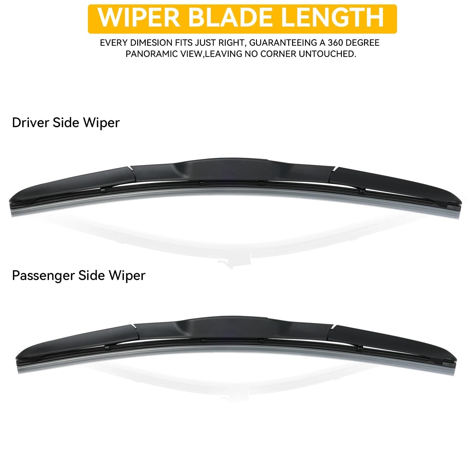 Escobillas Limpiaparabrisas Delanteras Híbridas LHD Para Subaru XV Crosstrek 2012-2016, Parabrisas, Ventana, Cepillo De Lluvia De 26" + 16"