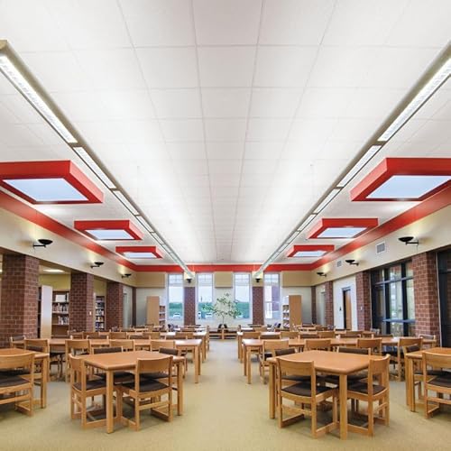 Armstrong Ceiling Tiles; 2x4 Ceiling Tiles - 12 pcs White; Acoustic Ceilings for Suspended Grid; FINE FISSURED 1729A -  Armstrong CEILINGS
