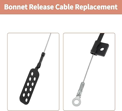 Car LeverHandle Cable Compatible With Chevrolet For Corvette For C3 1978 1979 1980 1981 1982 Replacement Car Hood Release Lateral Cable Latch OEM:304006