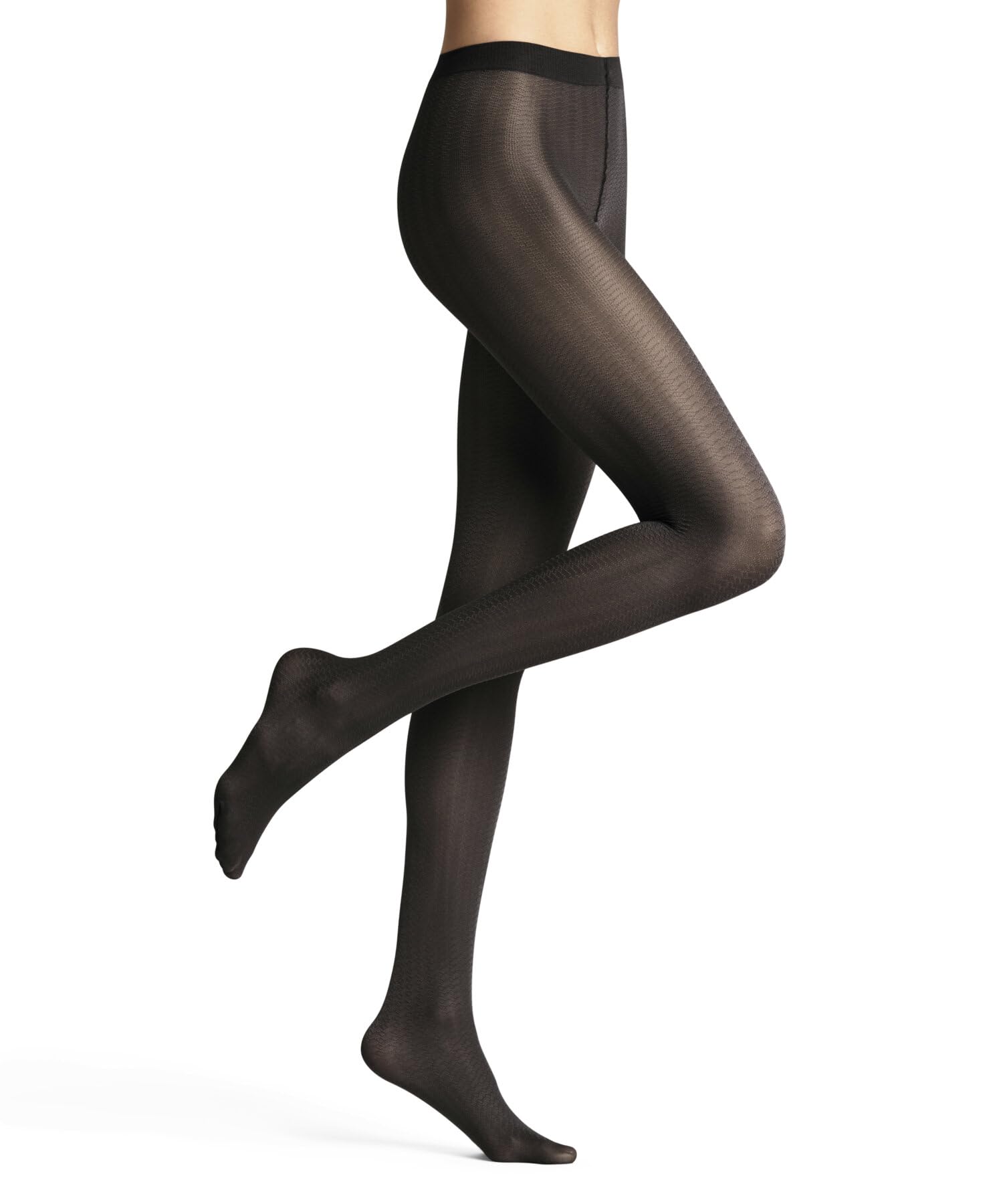 FALKE Damen Slick Skin 40 DEN Strumpfhose gemustert feines weiches Material 1 Stück