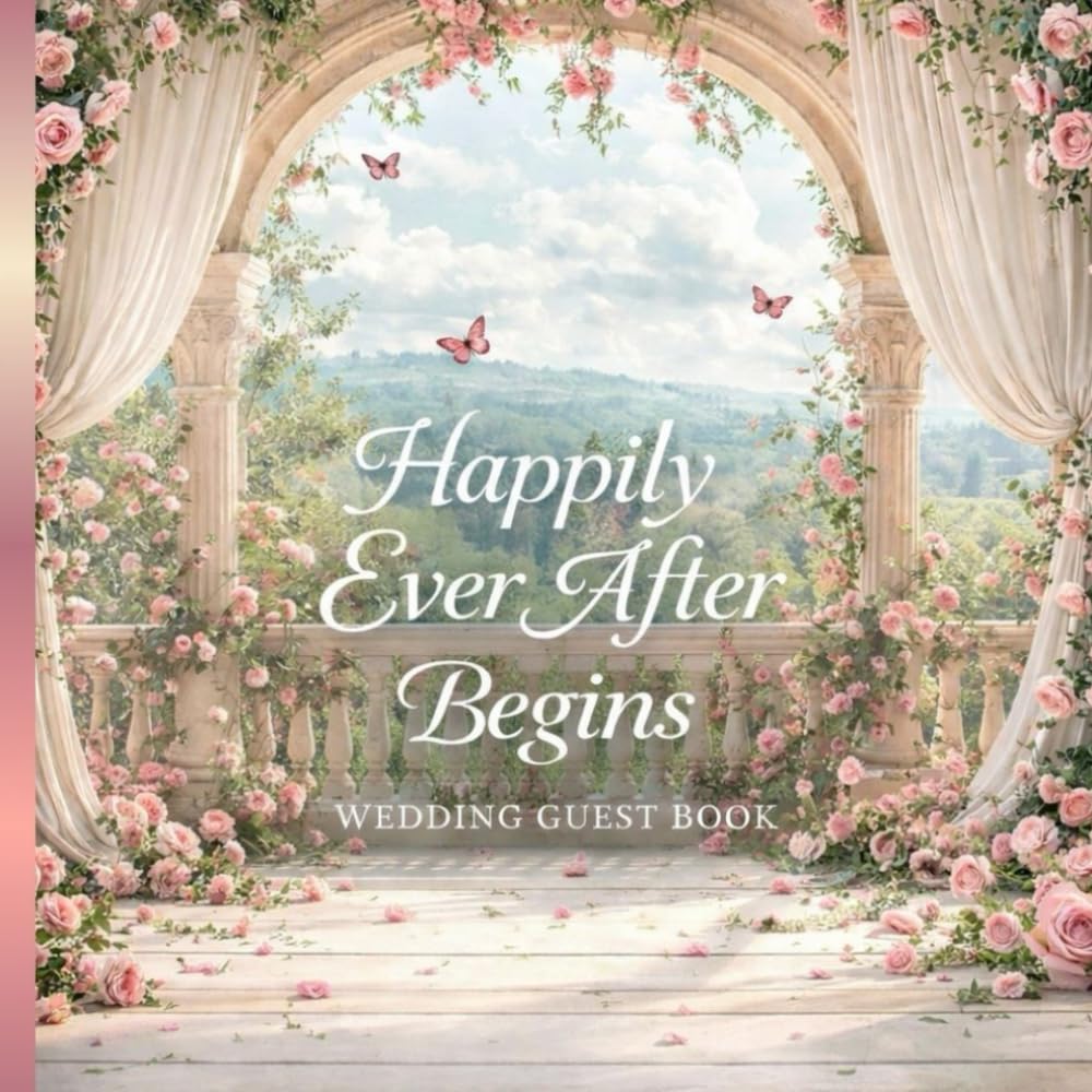 Happily Ever After Begins: A Keepsake Wedding Guest Book to Treasure Forever