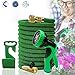 Produktbild Froadp Gartenschlauch 30m Flexischlauch Erweiterbar Wasserschlauch Brause Düse mit 9 Funktionen für Gartenbewässerung und Reinigung(100Ft, Schwarz+Grün)