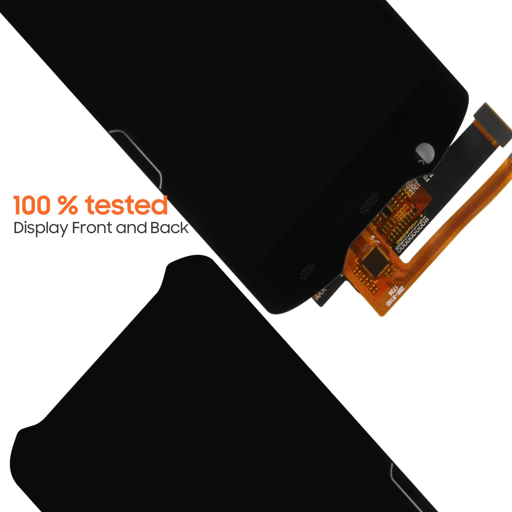 AGCUT Écran LCD pour Zebra TC52 / TC57 LCD Display pour Zebra TC52 TC520K / TC57 TC57HO Ecran Replacement Digitalizer Touch Screen Panneau de Verre Assemblée avec Réparation, Noir