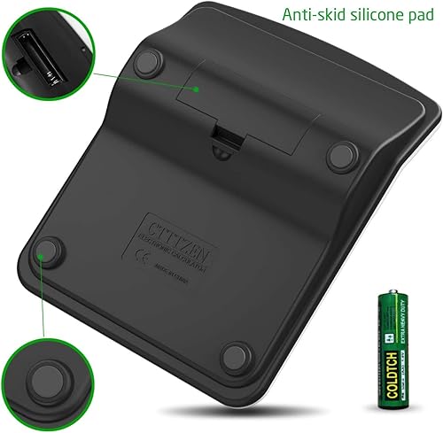 Miniatura 5 de Calculadora, Splaks - Calculadoras de escritorio funcionales estándar, batería solar y AA, calculadoras electrónicas de oficina de doble potencia