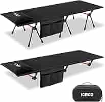 【未使用】ワイドタイプ ICECO コット 1000Dポリエステル 180KG耐 Amazon.co.jp: ワイドコット ICECO コット キャンプ 簡易ベッド
