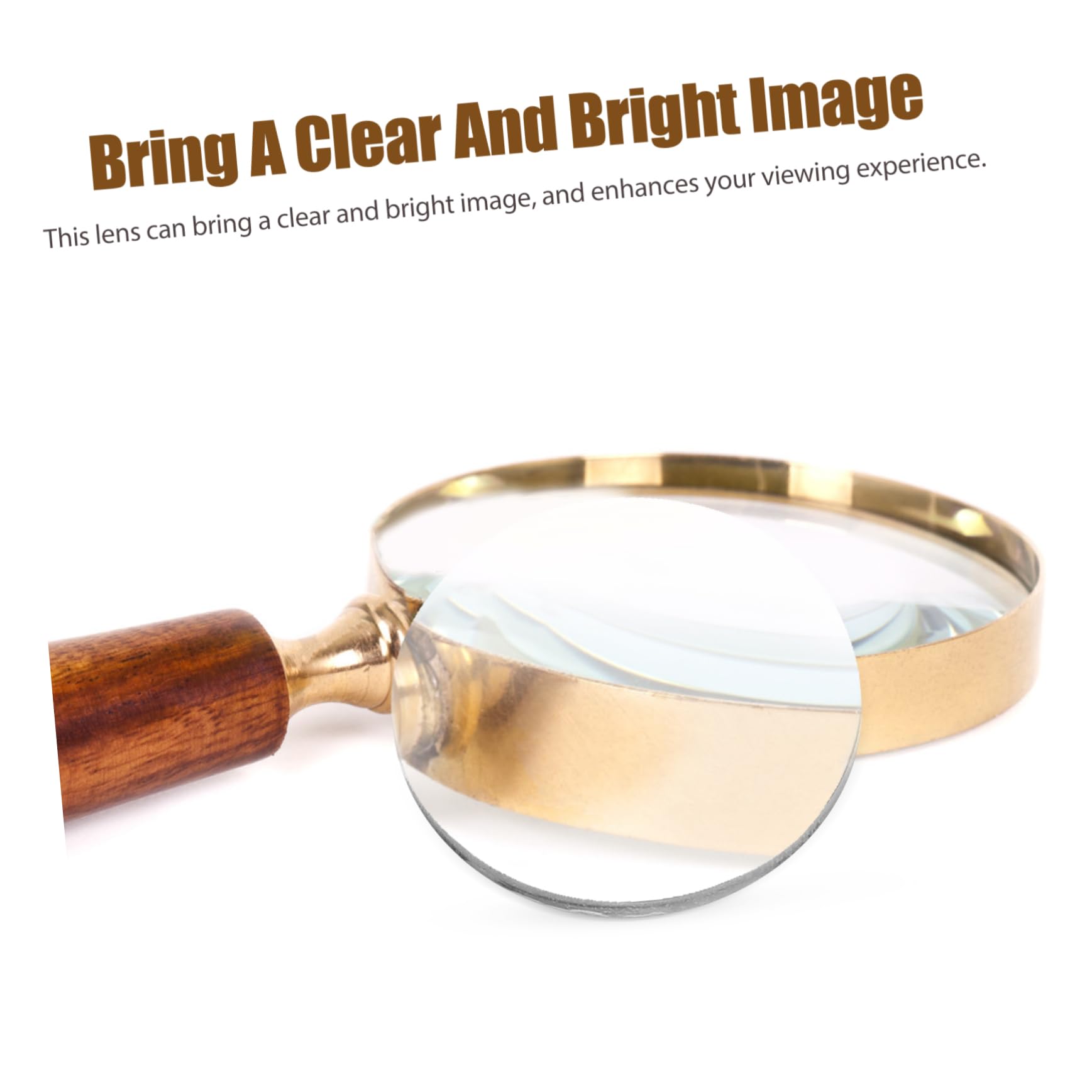 Holibanna Optical Biconvex Lens Physics Experimental Teaching Tool Glass Microscope Objective