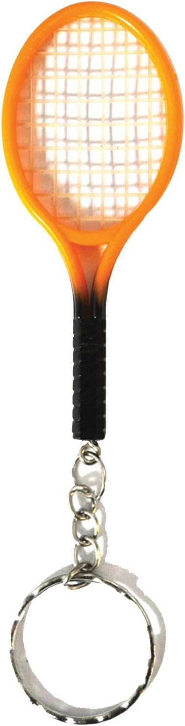 Tennis Racket Keychain Wimbeldon Racquet Key Ring Padel Key Chain Novelty Sport Keyring