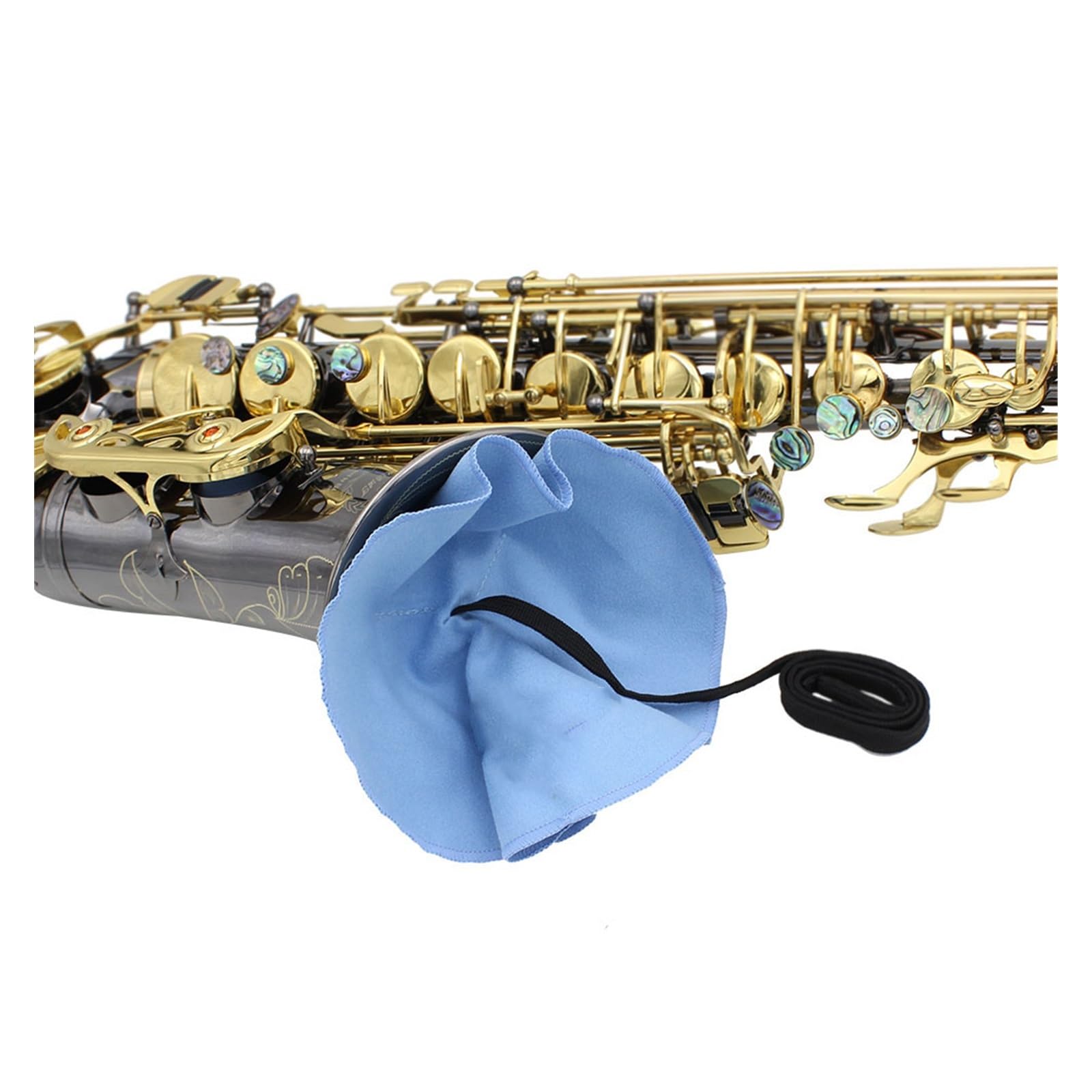BABYCE Principianti Sassofono Sassofono Soprano Dorato B Flat Sax Soprano Strumento A Fiato Sax Parte per Studenti Principianti