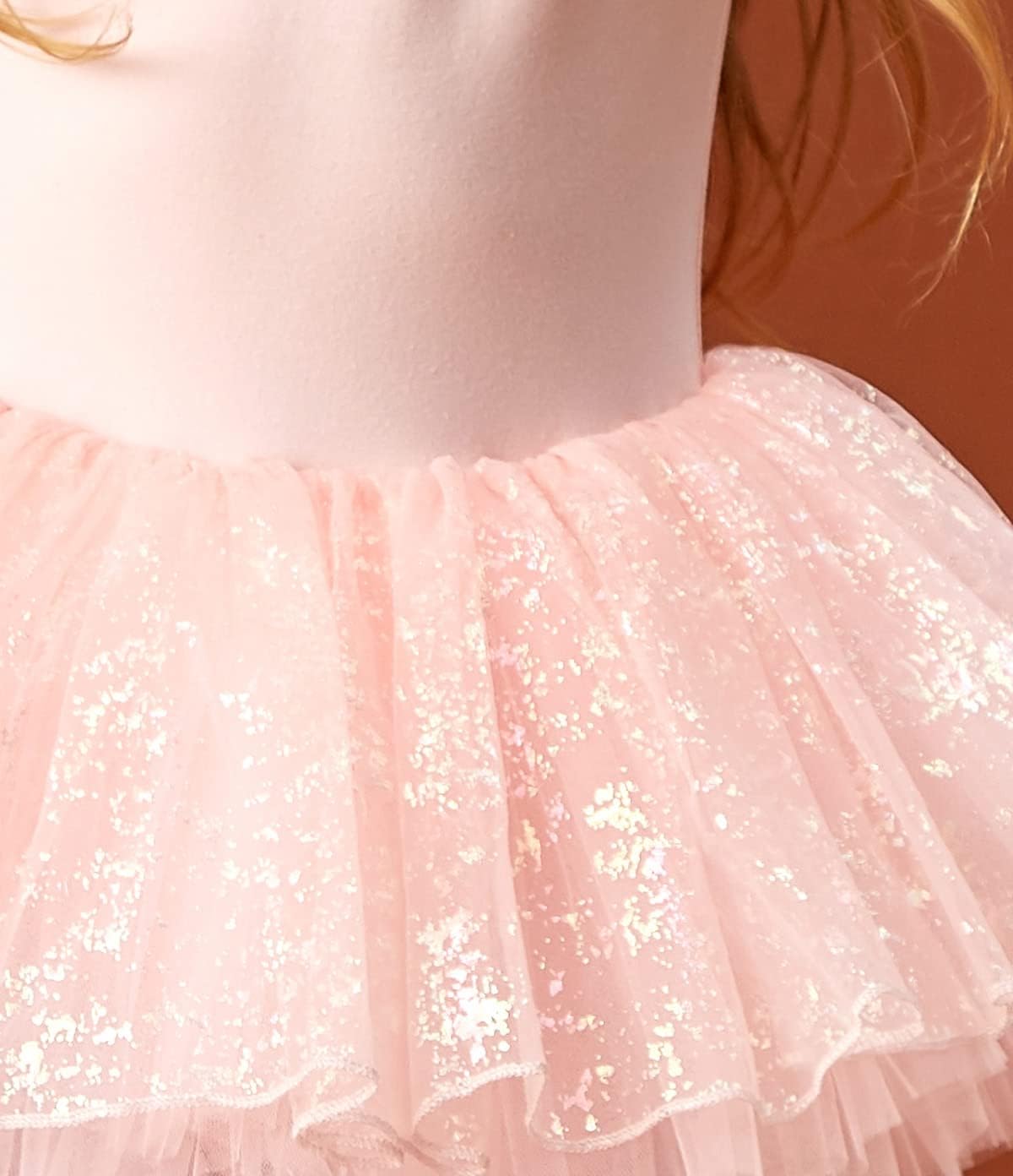 MdnMd Fly Short Sleeve Lace Dance Ballet Tutu Leotard Ballerina Outfit for Toddler Girls - Image 6