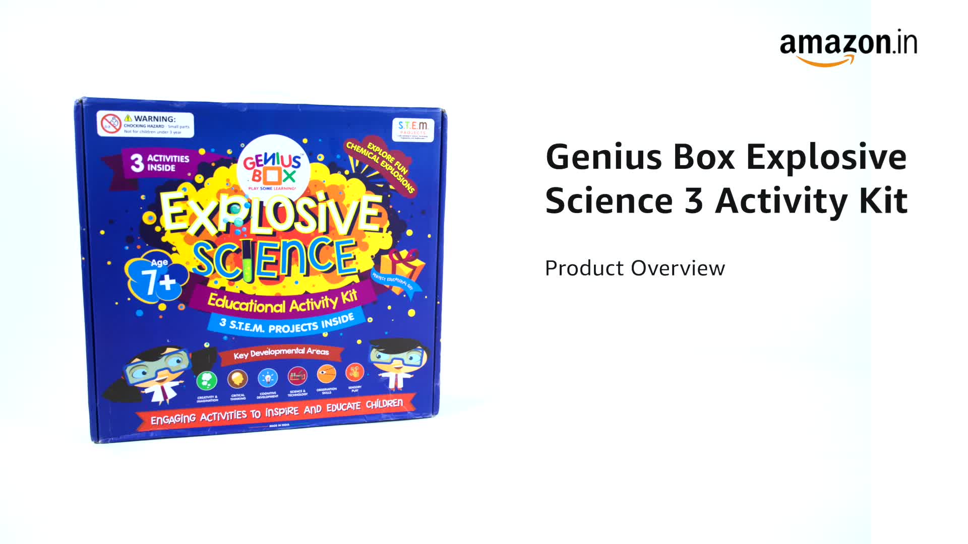 Buy Genius Box - Play Some Learning Explosive Science 3 Activity