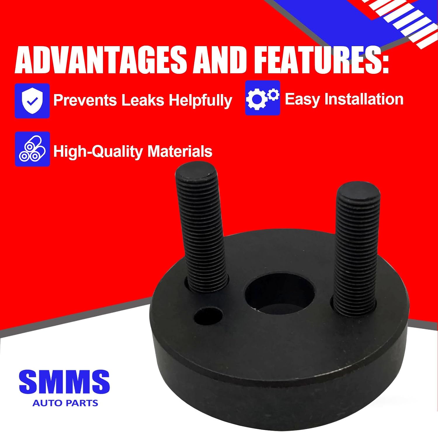 SMMS Front Cover Crankshaft Seal Installer Tool Kit for Cummins Diesel 4BT B-Series ISB/QSB 3.9L 5.9L 6.7L, Replace OE 3824498, 1338, 3824500, 5046
