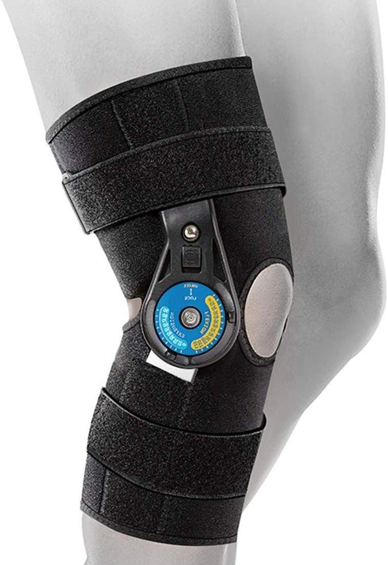 Rodilleras Médicas Ajustable ROM Guénea De Rodilla, Soporte Inmovilizador De Rodilla Protector De La Protección Ortopédica For La Tensión del Ligamento De Fractura De Rodilla, Lesión De Menisco