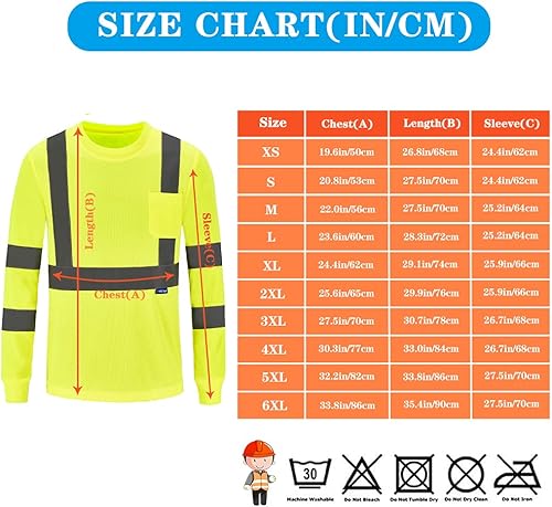 Miniatura 2 de A-SAFETY Camiseta de seguridad con logotipo reflectante de alta visibilidad de alta visibilidad
