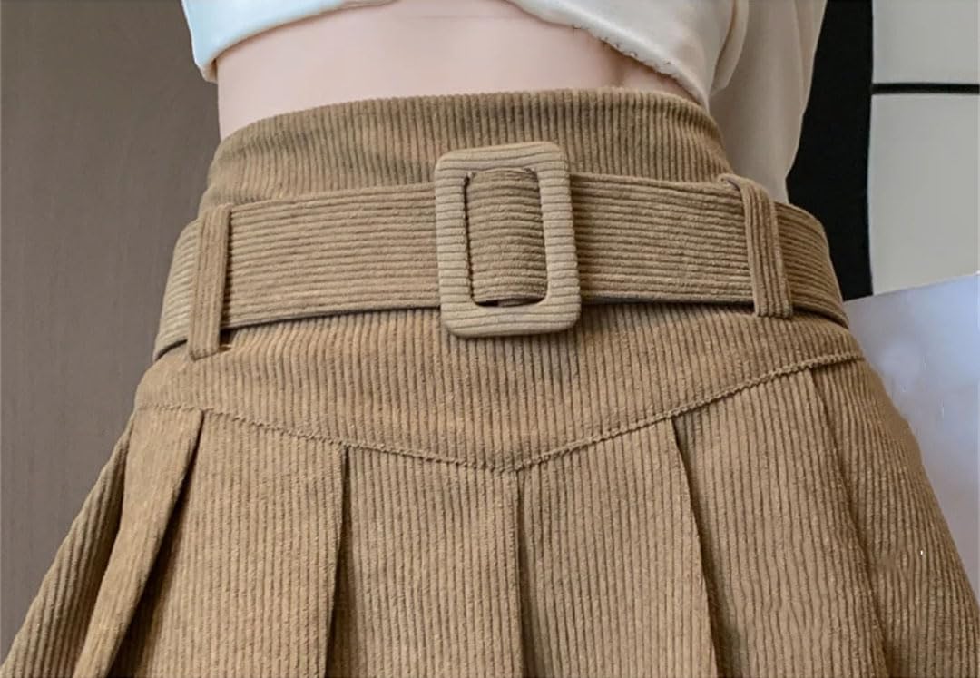 Damska solidna plisowana spódnica polarowa krótka spódnica z wysokim stanem w stylu preppy mini spódniczka