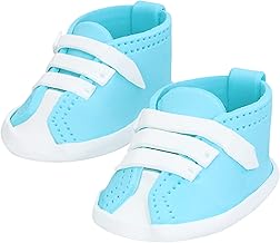 Feinzucker Babyschuhe blau, 1 Paar