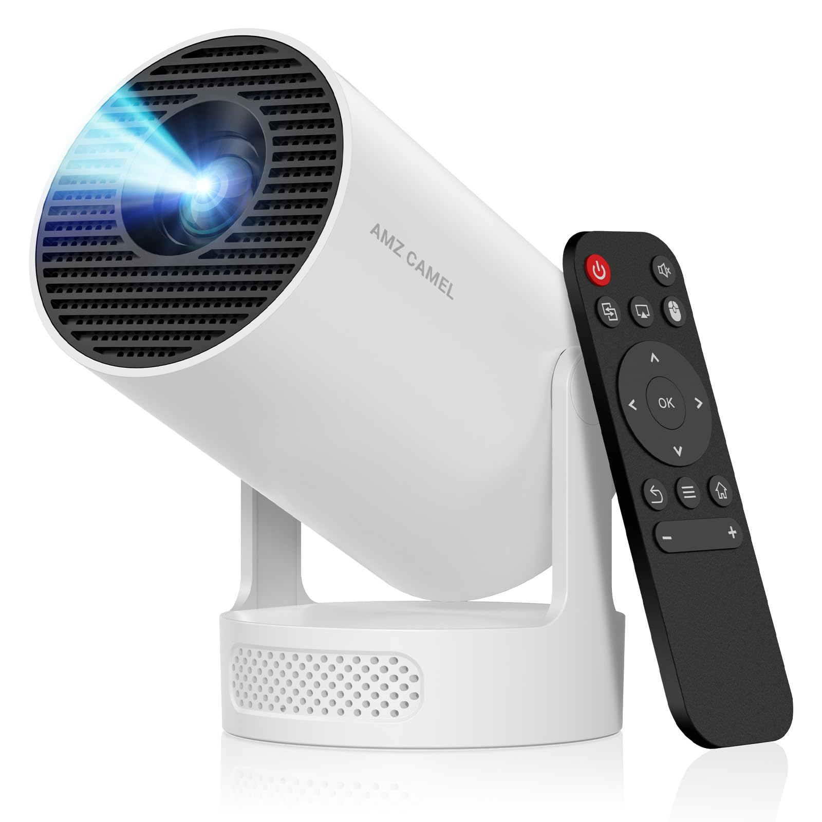 2026 Improved HY300PRO Mini Projector, Native 1080P, 4K Supported Portable Projector with 5G WiFi and Bluetooth, 180° Rotation Car Keystone, 200ANSI Outdoor Film Projector for Home Theater-image-16