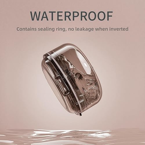 Miniatura 5 de Maoerdental Estuche de retención 2 en 1, taza de baño de dentadura a prueba de fugas, funda de protección bucal de viaje portátil, alineador de