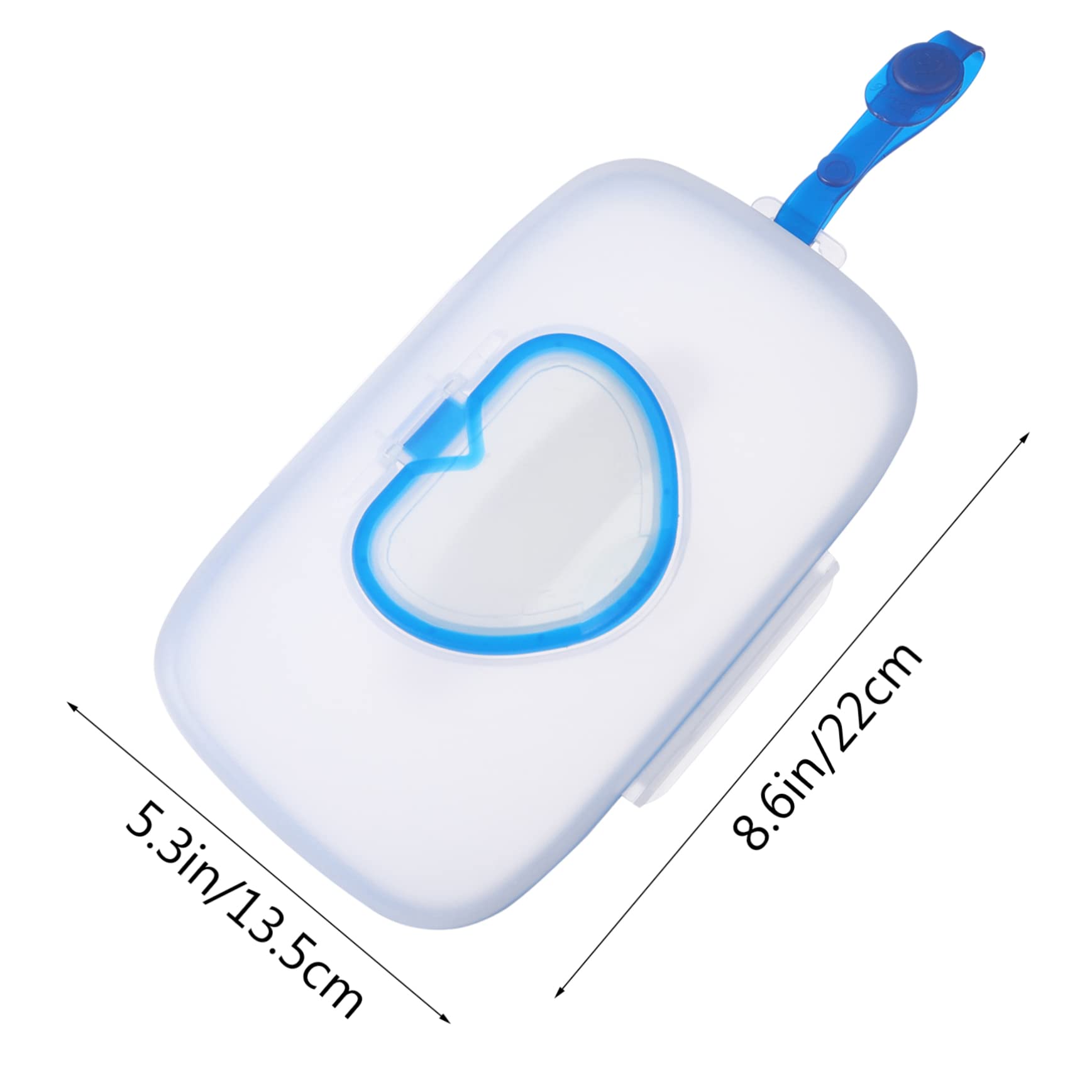 WOFASHPURET 1Pc Portable Wipes Case Outdoor Hanging Wipes Box for Strollers Durable Material Moisture Locking Design Convenient for Travel Nursery Use