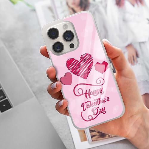 Miniatura 7 de Fundas de teléfono de amor para el día de San Valentín para mujeres a juego para iPhone 11, 12, 13, 14, 15, 16 Pro Max Plus Mini para Samsung Galaxy