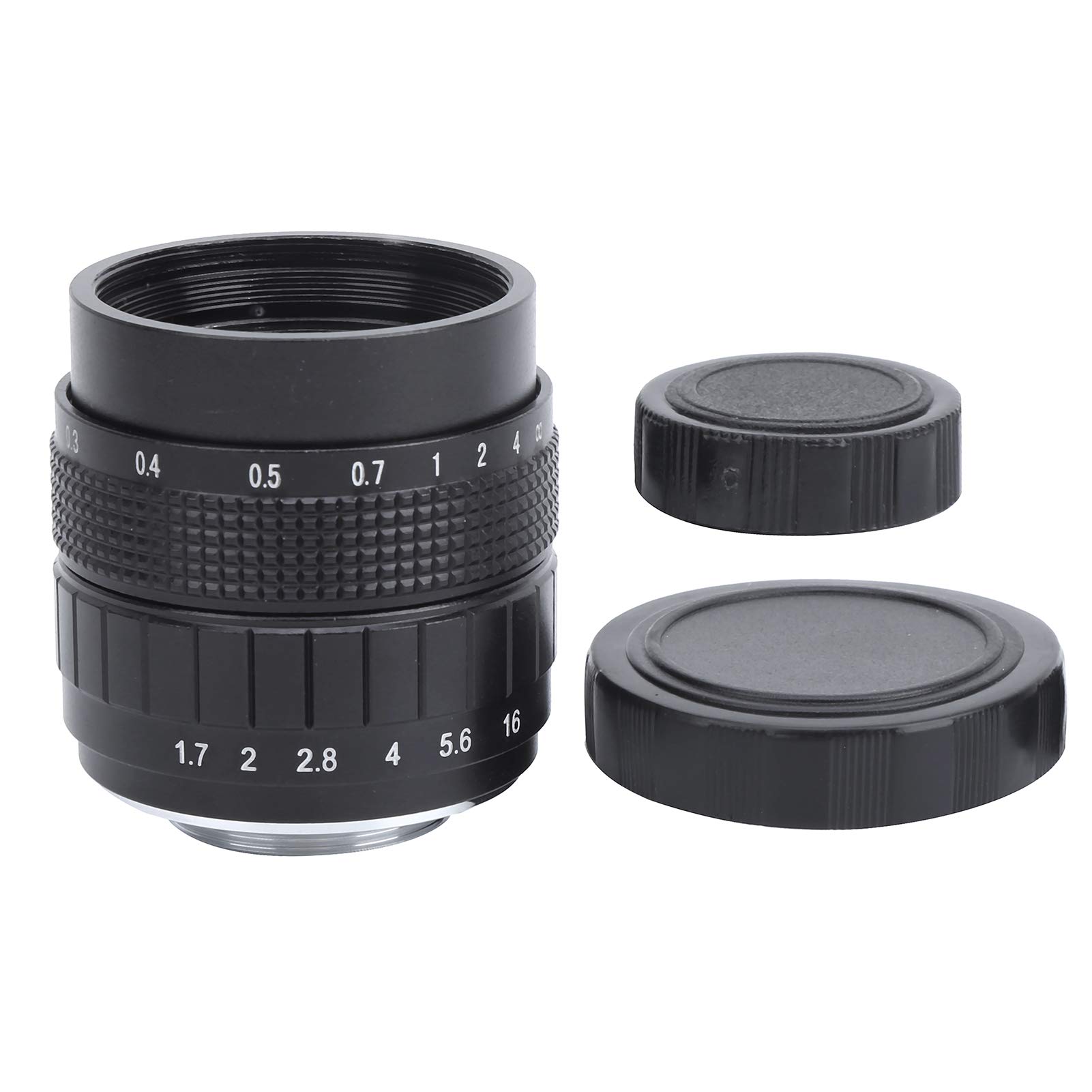 カメラのレンズ Amazon | 35mm F1.7 Cカメラレンズ、固定焦点レンズ、マウントテレビTV