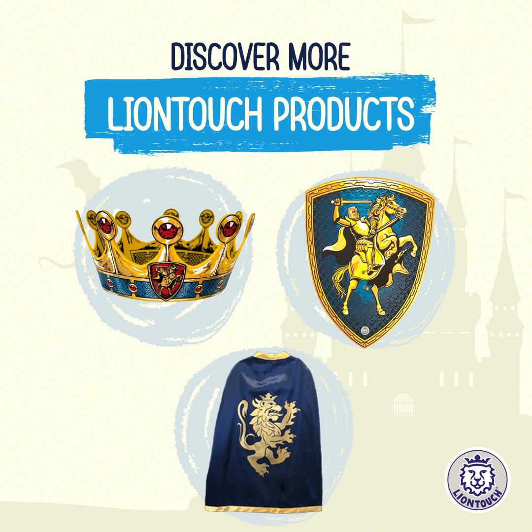 Liontouch - Knight Foam Sword & Shield For Boys U2013 3-6 Years | Pretend Play Set In Medieval Style For Kids & Toddlers | Safe Toy Weapons