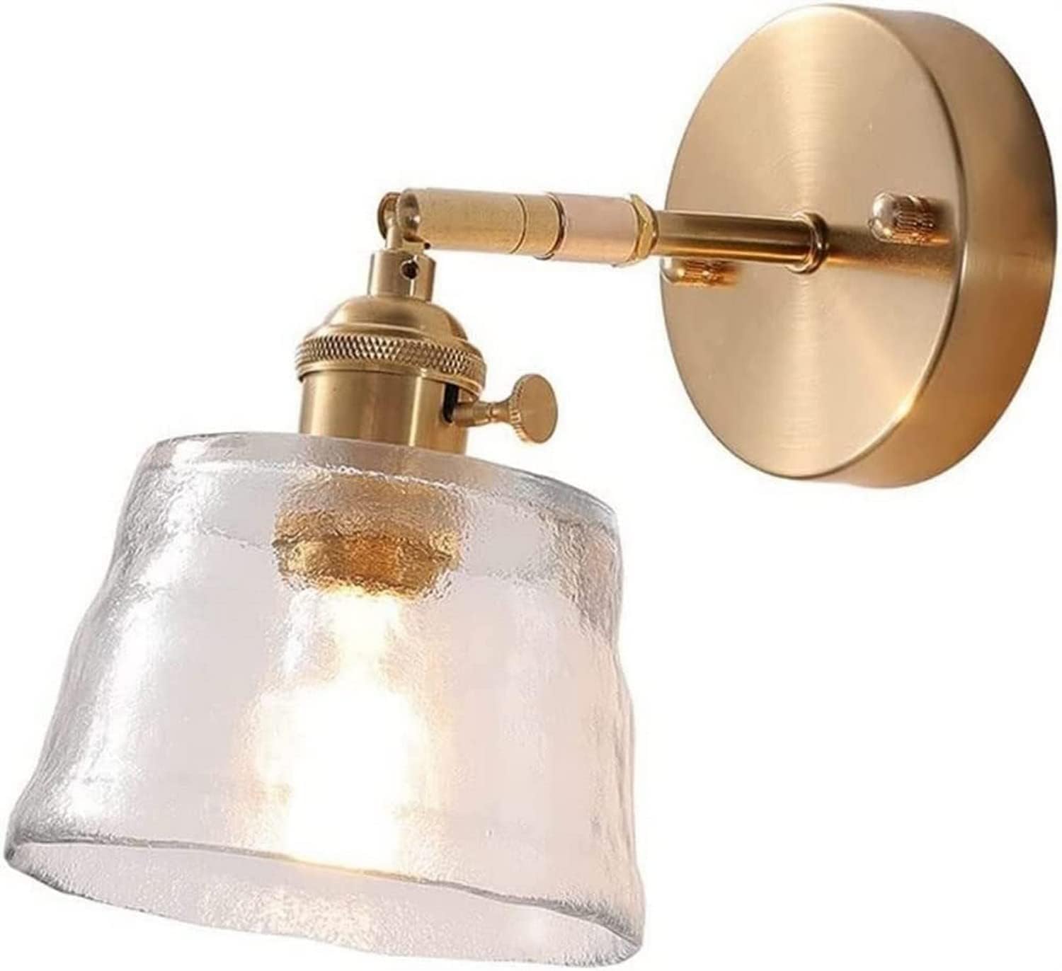 Olskfuh Light Wall Stair Aisle Japanese Wall Sconce Metal Adjustable Wall Ing Fixture Glass Shade Wall Lamp,Chandelier Lamp,