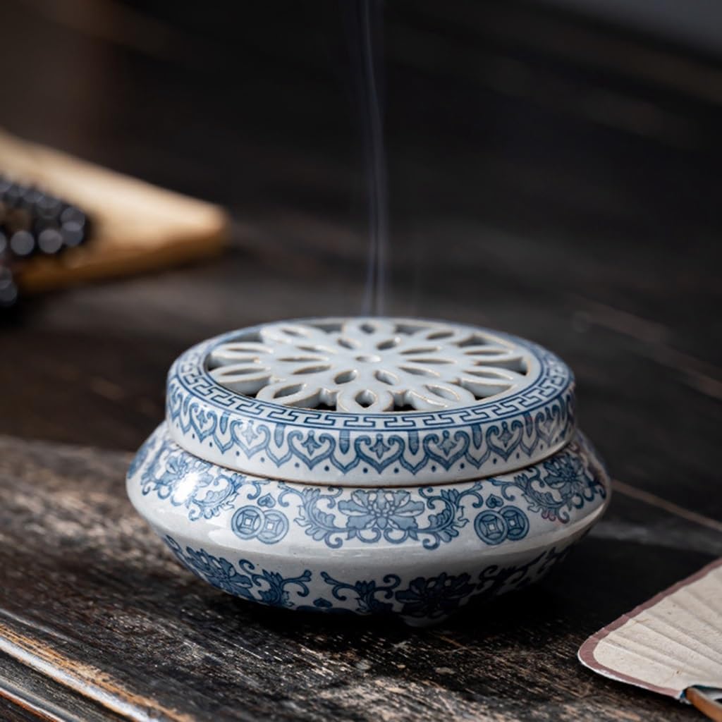 陶器製 香炉 蓋付き 箱つき 陶器製 香炉 蓋付き 箱つき 陶器製 香炉 蓋付き 箱つき 陶器製 香炉 蓋