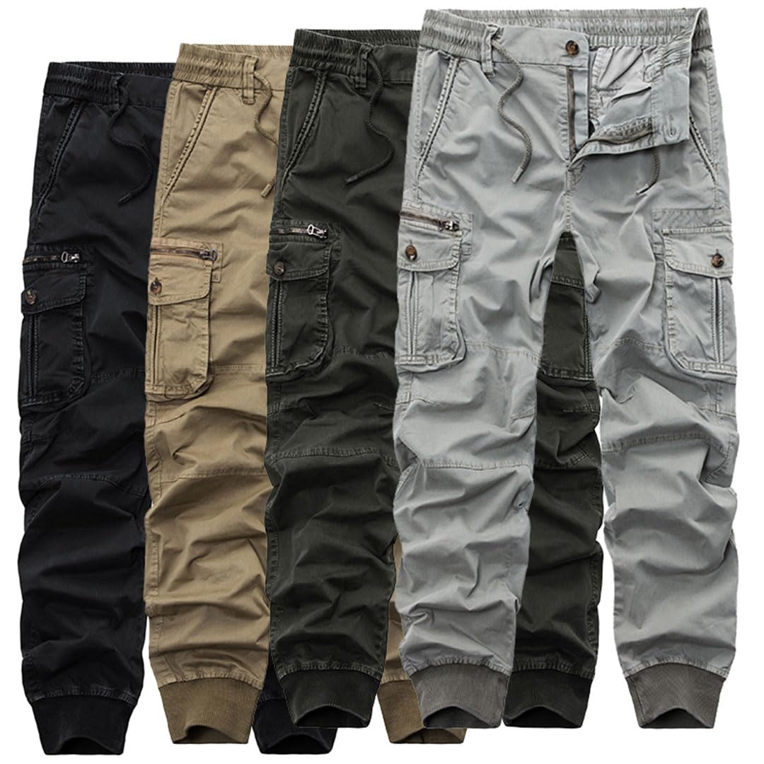 Vogrtcc Pantalones Cargo para Hombre Pantalones Casuales Pantalones Militares Pantalones Cargo Tácticos