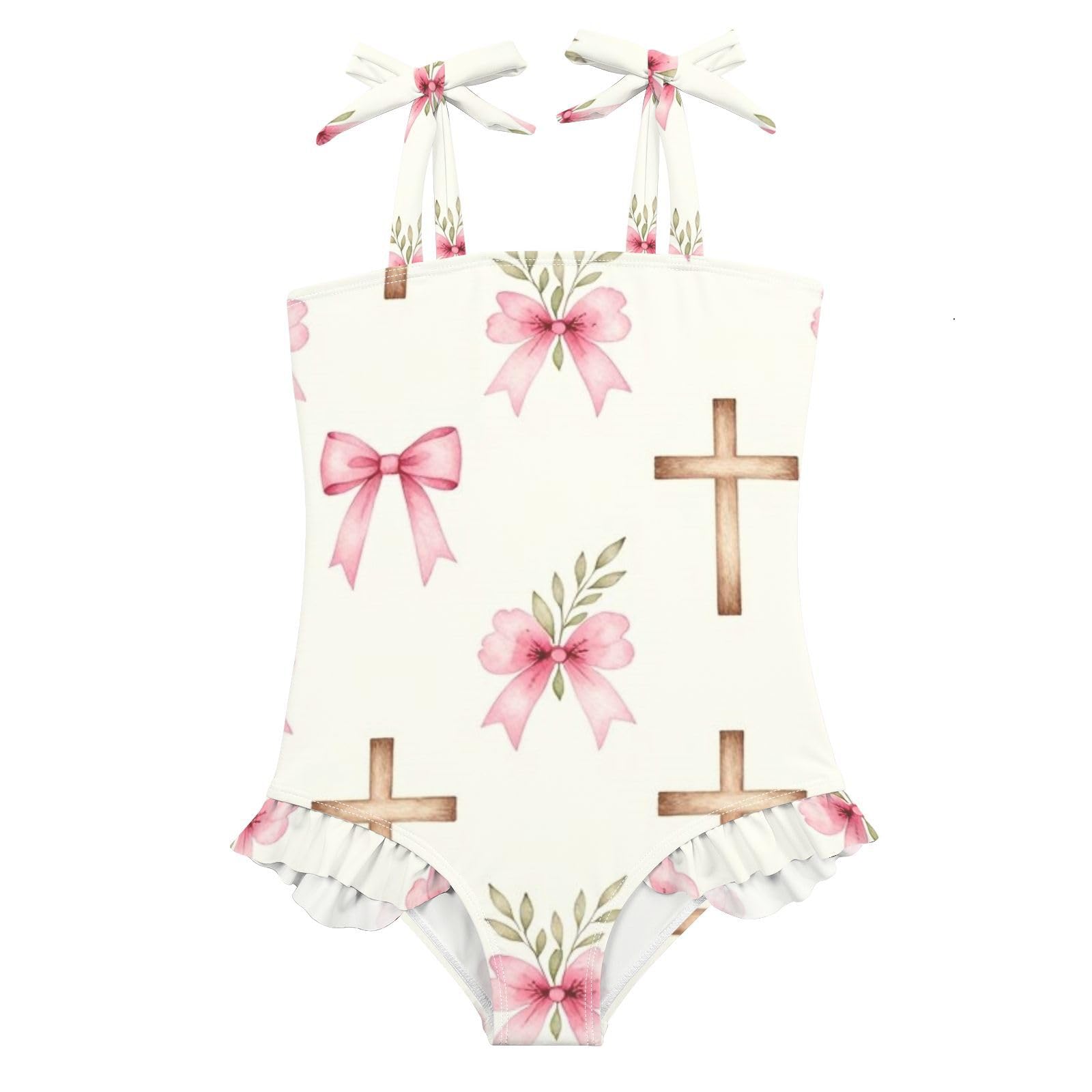 FRODOTGV Costume da bagno intero per ragazze, ad asciugatura rapida, per piscina, spiaggia, surf, per bambine
