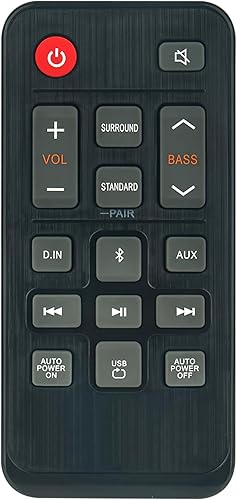 AH81-09662A Reemplazar el control remoto para Samsung TV Mate Altavoz Altavoz Sistema de Audio HW-N300 HW-N300ZC HW-N300ZA