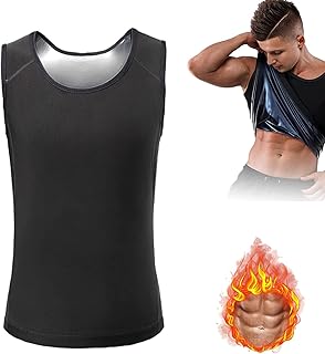 Vopetroy Guys Men Chest Compression Top,Guys Men Compression Top,Guys Men Chest Gynecomastia Compression Top