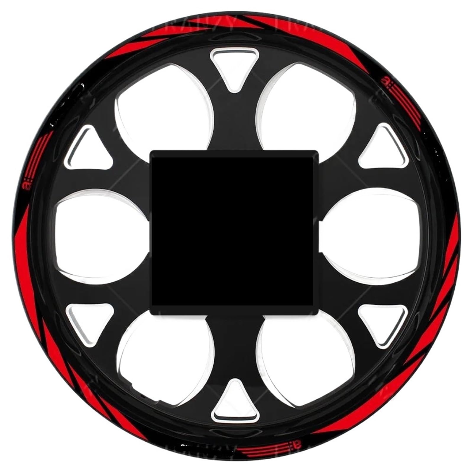 Motorcycle Wheel Sticker for Aprilia for Tuono RS660 RS4 125 GPR Rs150 RSV4 Mille Wheel Sticker Rim Decal Hub Stripe Tape(2)
