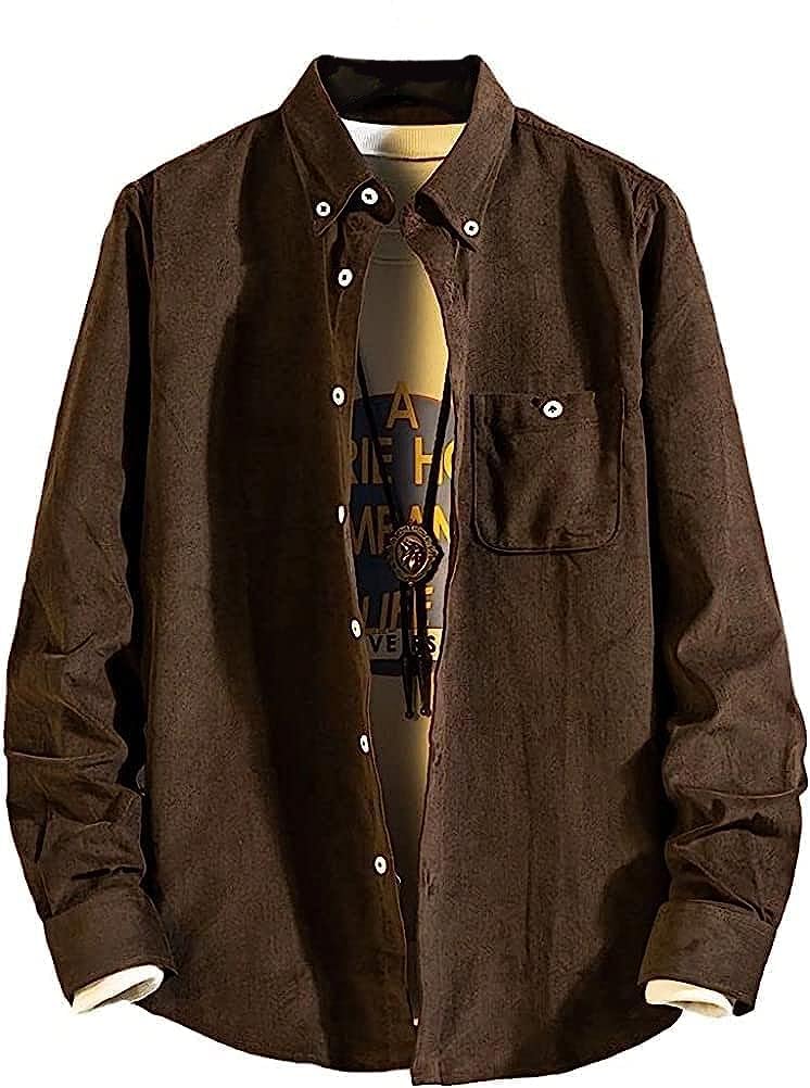 [aspersio] [アスペルシオ] アメカジ デザイン ながそで ボタンダウン シャツ おしゃれ トップス メンズ