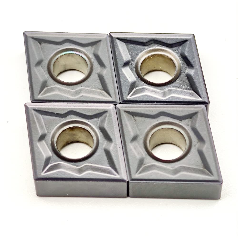 Herramienta de torneado de Metal de procesamiento, 10 Uds., CNMG120404 NN LT10, Insertos de fresado de Hoja de aleación Dura, CNC de carburo