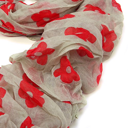 TrendsBlue Cherry Blossom Sakura Floral Fashion Scarf Wrap3