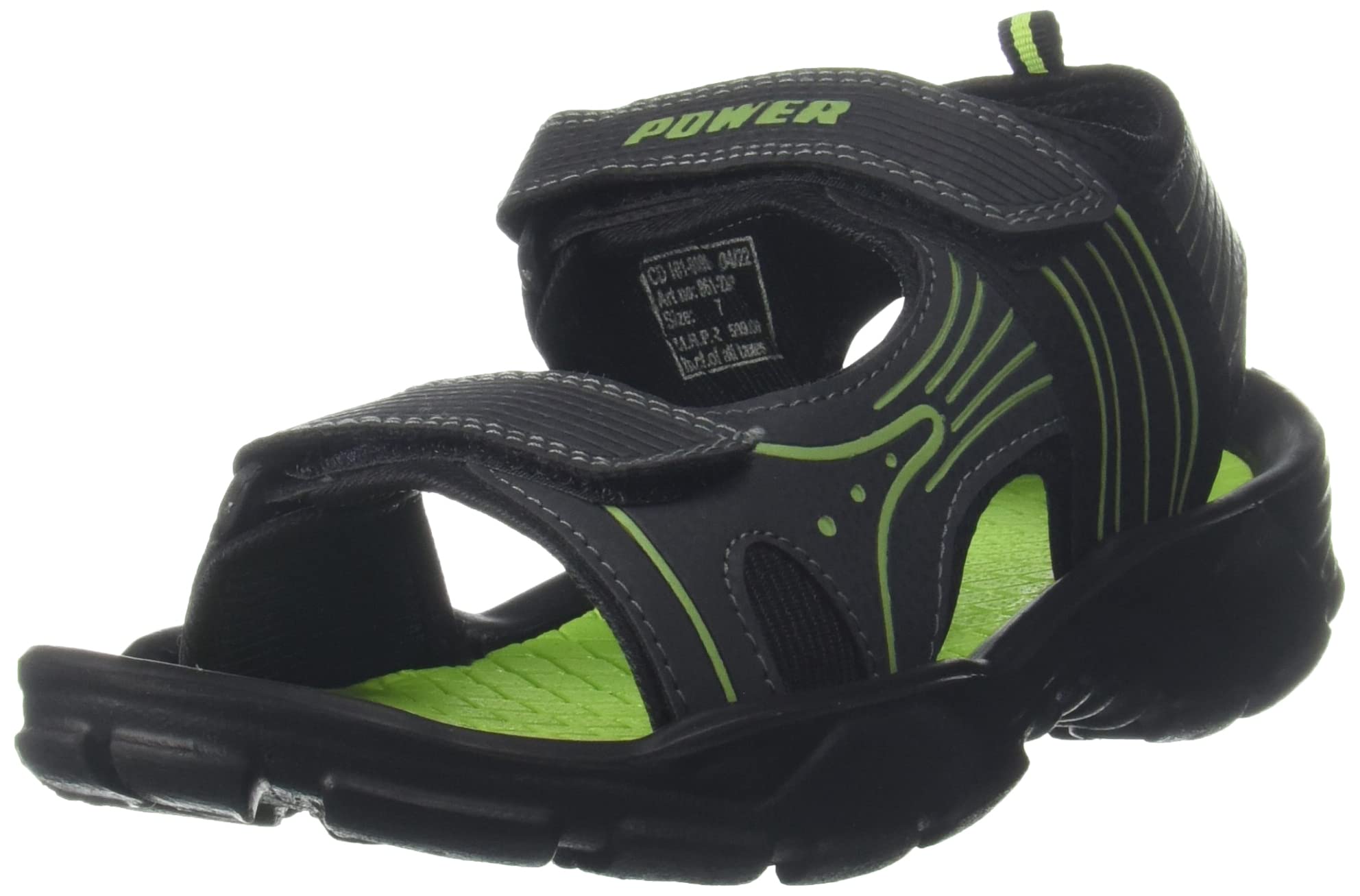 Power mens STRIVE E Grey Sandal - 7 UK (8612242) (B0BFF3ZFT9) Amazon Price History, Amazon Price Tracker