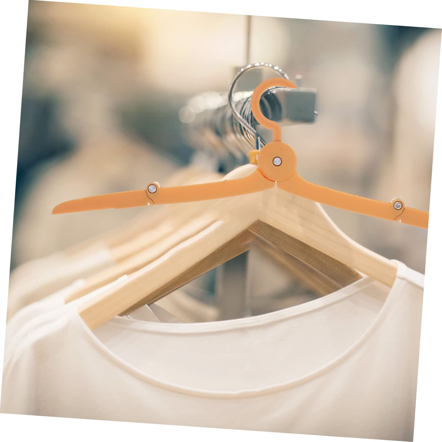 Ciieeo 9pezzi Appendini Pieghevoli Multi-funzionali Per Asciugatura Vestiti e Calze Accessori Da Viaggio Portatili e Compatti Per Adulti