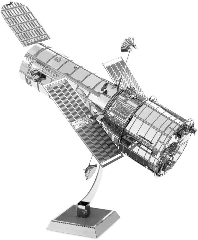 Metal EarthFascinations MMS093,502513, Hubble Telescope, Construction Toy
