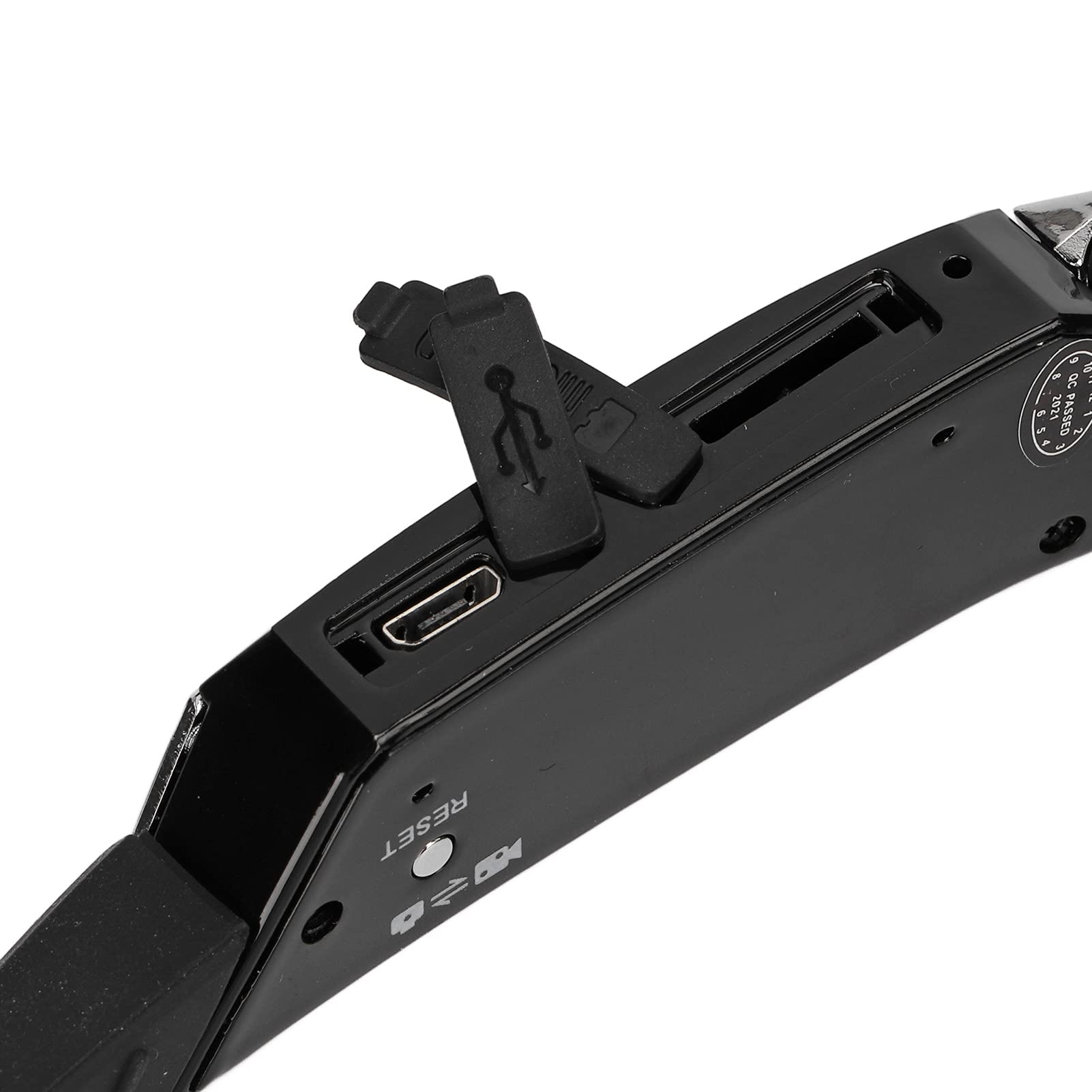 Bewinner Occhiali da Sole per Videocamera, Occhiali Intelligenti Occhiali da Sole da Ciclismo Registrazione 1080P 30FPS HD, Durata della Batteria AntiGraffio Comodo Espandibile a 256 GB con