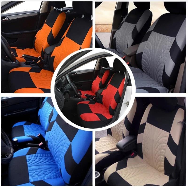 Housse de siège voiture rose cuir polyester pour Kadjar - 3