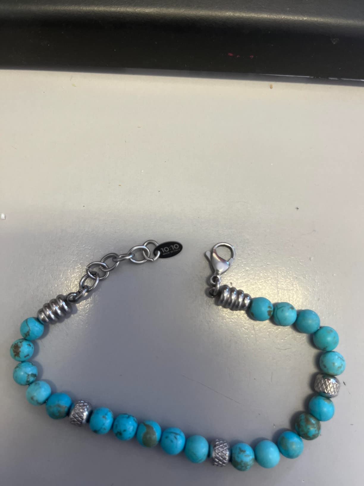 Bracciale Uomo Pietra Dura Naturale Ematite | Kendrik Gold - 6